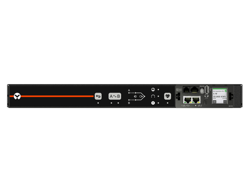 Vertiv Geist AGU5M1R5-06CF13-2PS6PS6B211-D power distribution unit (PDU) 6 AC outlet(s) 0U Black