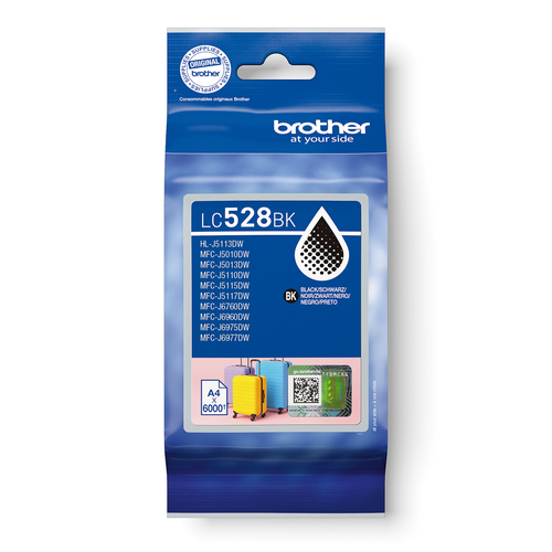 Brother LC528BK ink cartridge 1 pc(s) Original Black