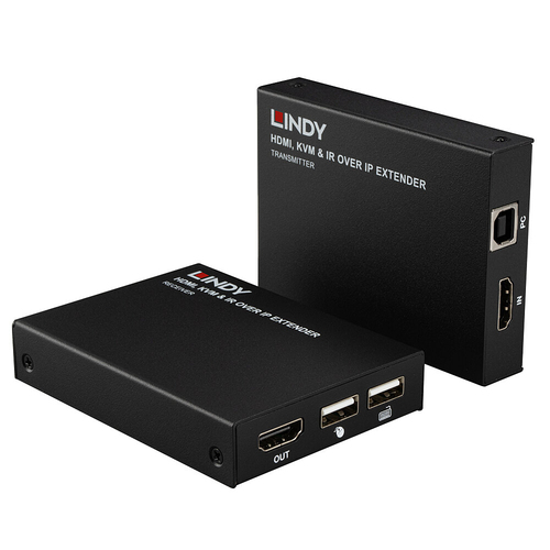Lindy HDMI, KVM & IR over IP Extender