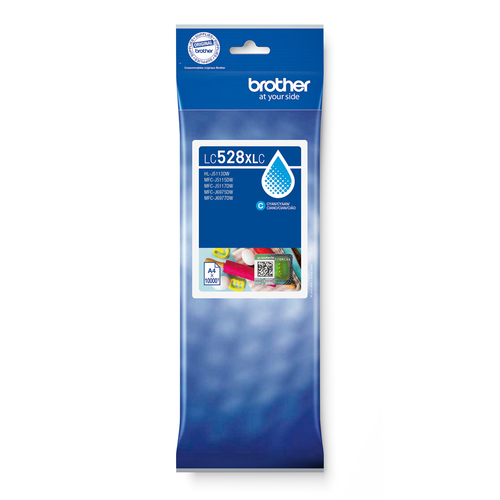 Brother LC528XLC ink cartridge 1 pc(s) Original Ultra High Yield Cyan