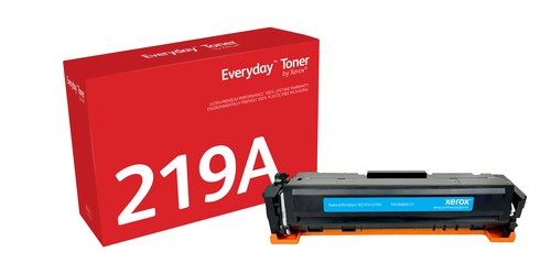 EverydayTM Cyan Toner by Xerox compatible with HP 219A (W2191A), Standard capacity