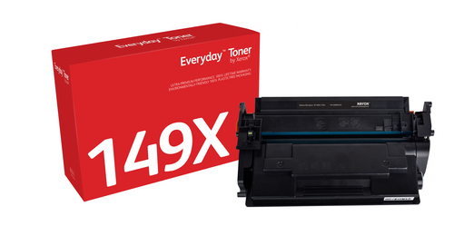 EverydayTM Black Toner by Xerox compatible with HP 149X (W1490X), High capacity