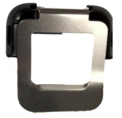 Zebra SG-WS1X-CLPR-01 mounting kit Stainless steel, Black