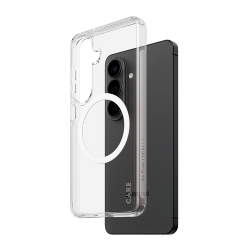 PanzerGlass CARE™ by ® Urban Explorer Case Transparent w. White Qi Samsung Galaxy S26