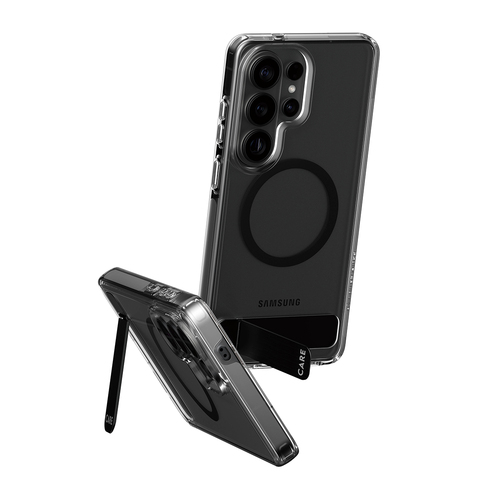 PanzerGlass CARE™ by ® Kickstand Case Transparent w. Qi Samsung Galaxy S26 Ultra