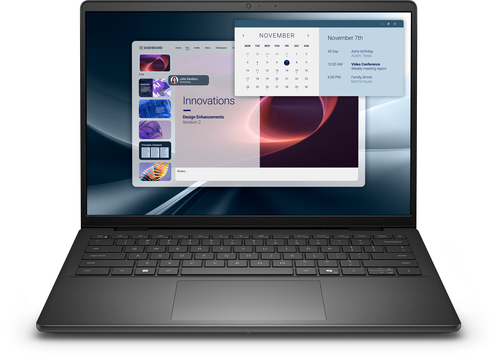 DELL Pro 14 Essential PV14255 AMD Ryzen™ 7 250 Laptop 35.6 cm (14") Full HD+ 16 GB DDR5-SDRAM 512 GB SSD Wi-Fi 6 (802.11ax) Windows 11 Pro Black UK English