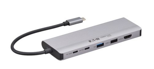Eaton U442-DOCK26 laptop dock/port replicator Docking USB 3.2 Gen 2 (3.1 Gen 2) Type-C Grey