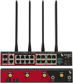 Opengear OM1308-8E-C-LSP network switch Managed L2/L3 Gigabit Ethernet (10/100/1000) 1U Black