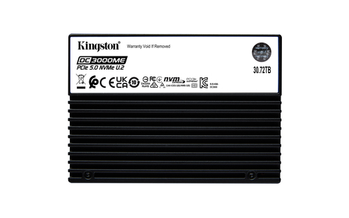 Kingston Technology 30.7TB DC3000ME U.2 PCIe 5.0 NVMe TCG Opal Enterprise SSD