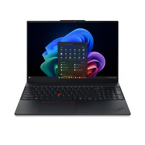 Lenovo ThinkPad E16 Gen 4 (Intel) Copilot+ PC Intel Core Ultra 7 355 Laptop 40.6 cm (16") WUXGA 16 GB DDR5-SDRAM 512 GB SSD Wi-Fi 7 (802.11be) Windows 11 Pro Black UK English