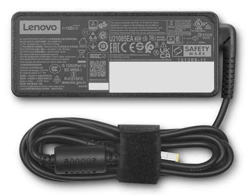 Lenovo 4X21J81444 power adapter/inverter Indoor 65 W Black