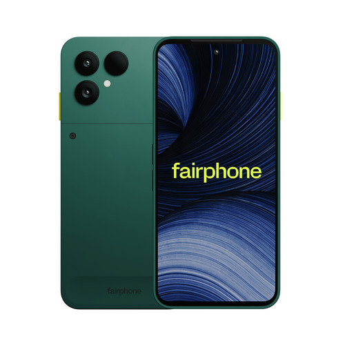 Fairphone The (Gen 6+) 16 cm (6.31") Dual SIM Android 16.0 5G USB Type-C 12 GB 256 GB 4415 mAh Green