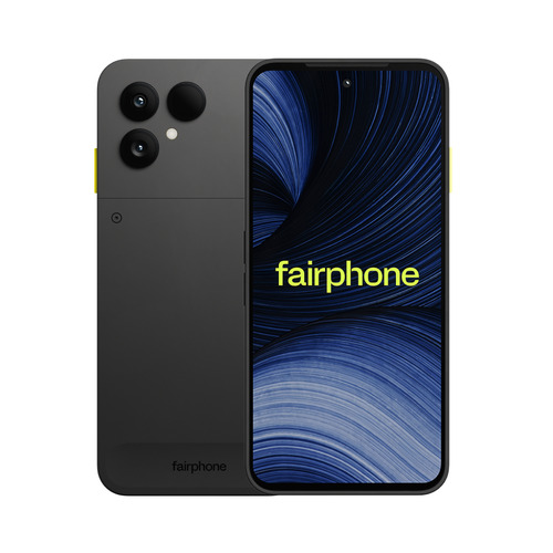 Fairphone The (Gen 6+) 16 cm (6.31") Dual SIM Android 16.0 5G USB Type-C 12 GB 256 GB 4415 mAh Black
