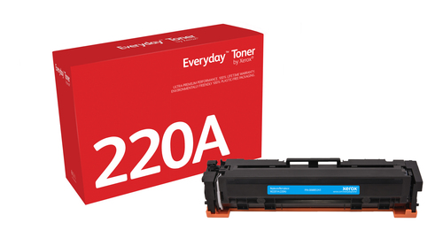 EverydayTM Cyan Toner by Xerox compatible with HP 220A (W2201A), Standard capacity