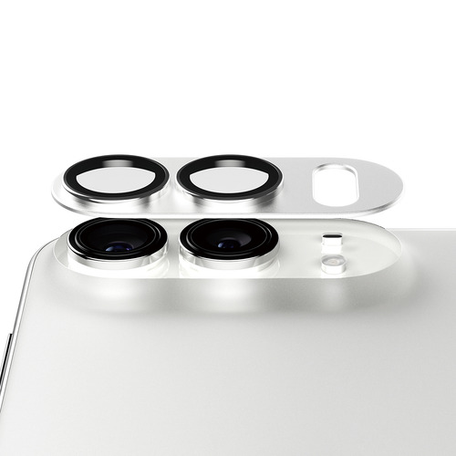 PanzerGlass ® Fender Camera Lens Protector Silver iPhone Duo Clear screen protector Apple 1 pc(s)