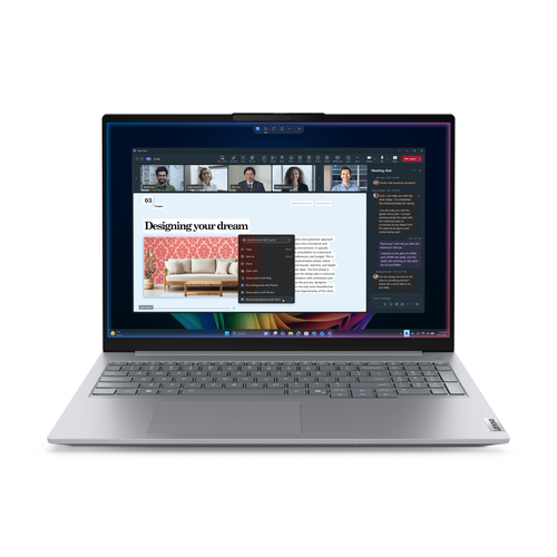 Lenovo ThinkBook 16 G9 IPL Copilot+ PC Intel Core Ultra 5 325 Laptop 40.6 cm (16") WUXGA 16 GB DDR5-SDRAM 512 GB SSD Wi-Fi 7 (802.11be) Windows 11 Pro Grey UK English
