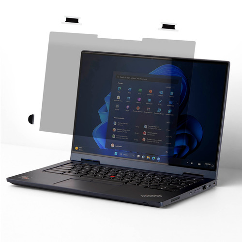 StarTech.com Lenovo ThinkPad L13 2-in-1 Gen 6 Bright Privacy Screen Filter with Touch, Flip-Over, 75% Light Transmittance, Anti-Glare Privacy Filter