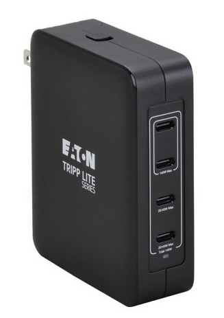 Eaton U280-W04-145C4G mobile device charger Smartphone, Tablet, Laptop, Portable gaming console, Portable speaker Black AC Indoor