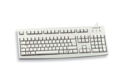 CHERRY G83-6104 keyboard Universal USB QWERTY US English Grey