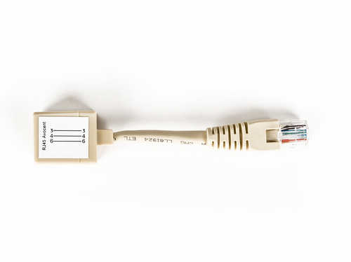 Vertiv Avocent RJ-45 F to RJ-45 M straight-thru adapter