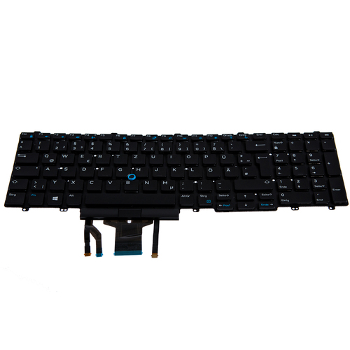 Origin Storage KBD Latitude E6530 German Layout 105 Keys Backlit Dual Point