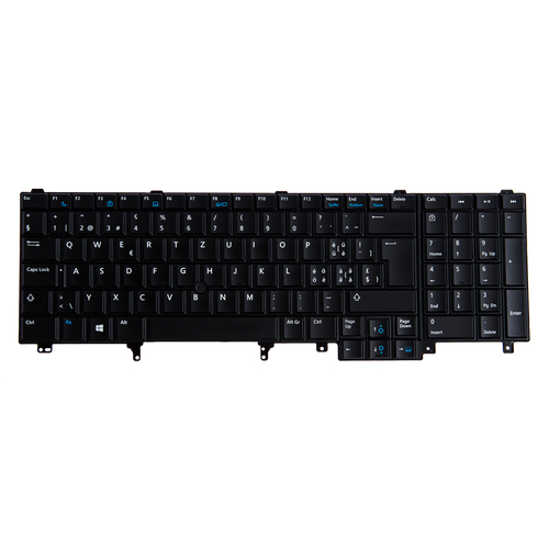 Origin Storage N/B KBD Swiss-European 83 Key Backlit DPfor Dell Lat 5490