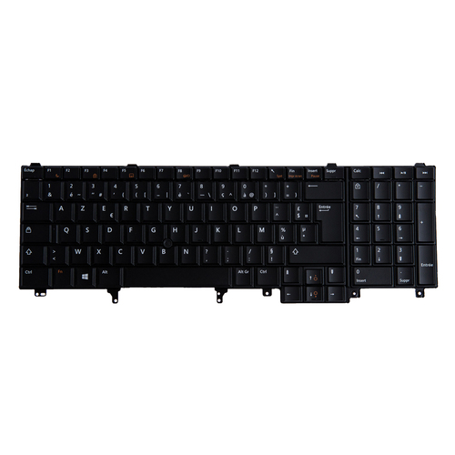 Origin Storage N/B KBD PWS 7530 French Layout 107 Key Backlit DP