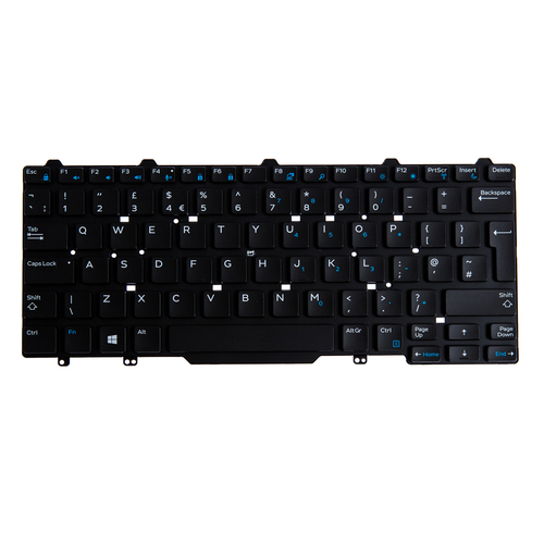 Origin Storage N/B KBD DELL LATITUDE 7410 UK BACKLIT 80 KEY SP