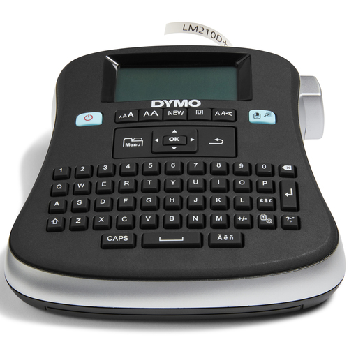 DYMO LabelManager 210D+ Label Maker | Desktop Label Printer | Portable Label Maker with QWERTY Keyboard | Large Display & One-Touch Smart Keys | For Home & Office