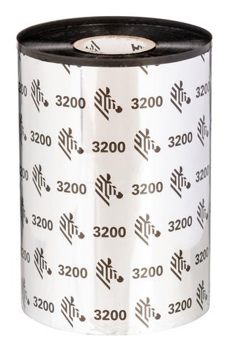 Zebra 3200 Wax/Resin thermal ribbon 450 m Black