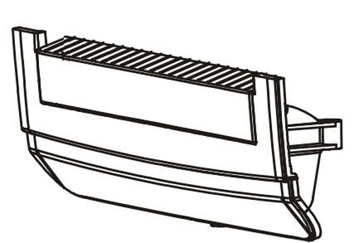 Zebra 105934-030 printer/scanner spare part/accessory Front panel