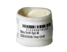 Zebra LB2-BABY-P wristband White Hospital wristband