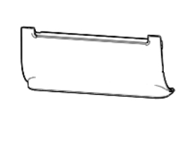Zebra P1080383-019 printer/scanner spare part/accessory Bezel 1 pc(s)