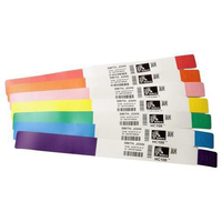 Zebra Z-Band UltraSoft Green, White Hospital wristband
