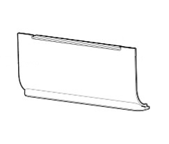 Zebra P1080383-412 printer/scanner spare part/accessory Bezel 1 pc(s)