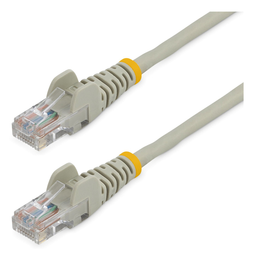 StarTech.com Cat5e Patch Cable with Snagless RJ45 Connectors - 3m, Gray