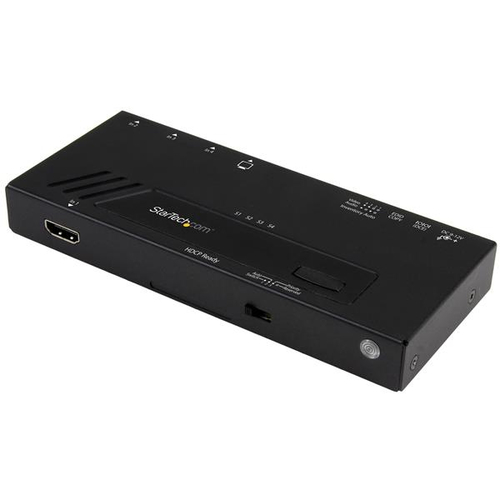 StarTech.com 4-Port HDMI Automatic Video Switch - 4K with Fast Switching - TAA