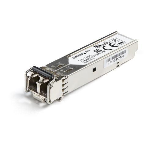 StarTech.com Dell EMC SFP-1G-ZX Compatible SFP Module - 1000BASE-ZX - 1GbE Single Mode Fiber SMF Optic Transceiver - 1GE Gigabit Ethernet SFP - LC 80km - 1550nm - DDM