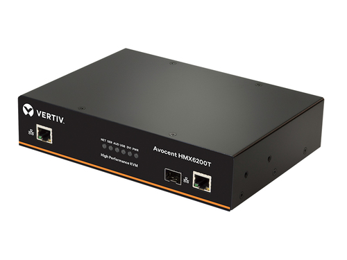 Vertiv Avocent HMX6200T KVM switch Rack mounting Black