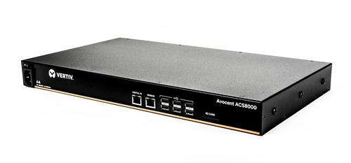 Vertiv Avocent 48-Port ACS 8000 with single AC Power Supply - ACS8048SAC-404