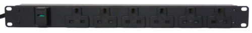 Vertiv EGVHVRB062-101UKLC14-V power distribution unit (PDU) 6 AC outlet(s) Black