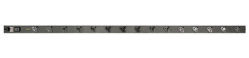 Vertiv EGVHVBB152-104UKRUK-V power distribution unit (PDU) 15 AC outlet(s) Black