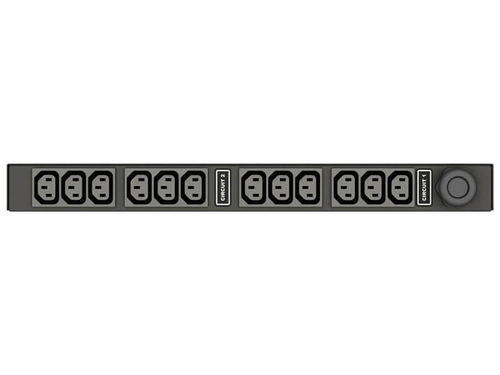 Vertiv Geist Basic power distribution unit (PDU) 12 AC outlet(s) 1U Black