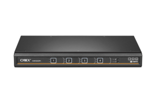 Vertiv Avocent SV Universal DP/H 16-Port Single Display KVM switch Black